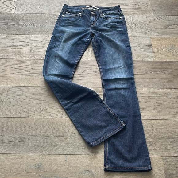 JOE'S Jeans.Honey Fit Mid-Rise, Flare Cut Wash: Ryder W 28”, 32” Inseam, 8” Rise - Picture 3 of 9